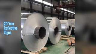 ป้ายถนนทนทานสะท้อนแสง 20 ปี