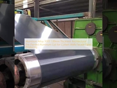 Aluminum Alloy 3003 1.00mm Thickness Architectural Pre-Painted Aluminum Coil for Curtain Walls Facade Panel การผลิตแผ่นผนังหน้าต่าง