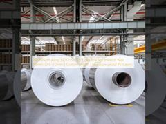 คอยล์อลูมิเนียมอัลลอยด์ 3105 สำหรับแผ่นผนังภายในห้องเย็น (0.6–1.0 มม. | ความกว้างที่กำหนดเอง | ชั้น PE กันความชื้น)