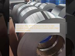 อลูมิเนียมอัลลอยด์ 8079 อลูมิเนียมฟอยล์สำหรับแผ่นฉนวนกันความร้อนในรถยนต์ (0.02–0.05 มม. | ความกว้างที่กำหนดเอง | เคลือบสะท้อนความร้อน)