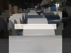 อลูมิเนียมอัลลอยด์ 1060 แผงตู้จำหน่ายแผ่นอลูมิเนียม (1.5–2.0 มม. | ความกว้างที่กำหนดเอง | ผิวโพลีเอสเตอร์สีขาว)