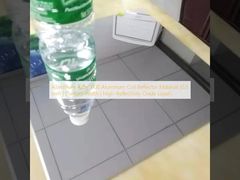 อลูมิเนียมอัลลอยด์ 1100 ม้วนอลูมิเนียมวัสดุสะท้อนแสง (0.5 มม. | ความกว้างที่กำหนดเอง | ชั้นออกไซด์สะท้อนแสงสูง)