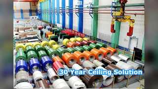 แผ่นฝ้าเพดานอลูมิเนียม 3003 มีอายุการใช้งาน 30 ปี