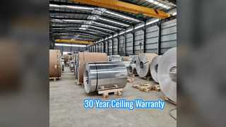 แผ่นฝ้าเพดานอะลูมิเนียม ทนทาน รับประกัน 30 ปี