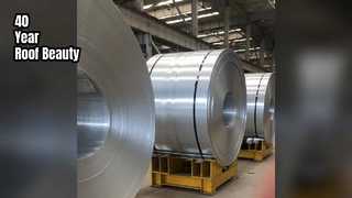 แผงหลังคาคอยล์อลูมิเนียม 3003 รับประกัน 40 ปี