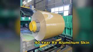 ผิวอลูมิเนียม RV 40 ปี | เคลือบ PVDF 3003