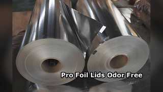 ฝาเครื่องดื่มผลิตภัณฑ์นม โปร อลูมิเนียมฟอยล์ 8011