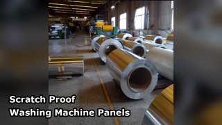 แผงอะลูมิเนียมทนทานสำหรับเครื่องซักผ้า