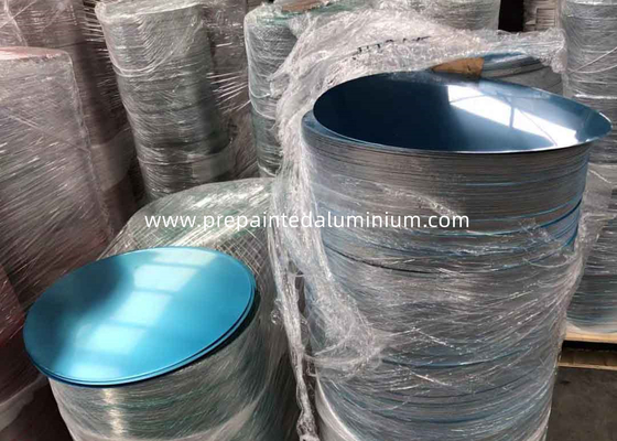 1100 Aluminium Temper O Alloy Disk เคลือบดิสก์อลูมิเนียมสำหรับหม้อทำอาหาร