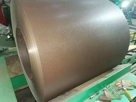 ความหนา 0.22 มม. 8011 H14 Glod Color Food Grade Roller Coating แผ่นอลูมิเนียมที่ใช้สำหรับแหวนดึงอลูมิเนียม