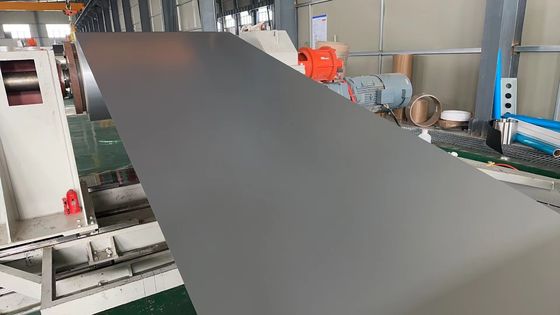 สารสกัด 3105 Ral 7047 PVDF ผนังอลูมิเนียมเคลือบ 20Gauge x 48 'ลวดลวดอลูมิเนียมลวดลวดลวดลวดลวดลวดลวดลวดลวดลวด