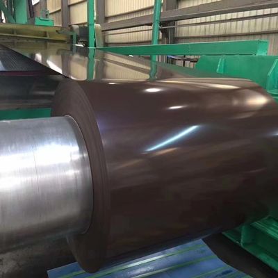 ASTM Standard Prepainted Aluminium Coil with Customizable Paint Film Thickness สายสอยอลูมิเนียมที่ถูกทาสีมาลัยพร้อมกับความหนาของแผ่นสีที่สามารถปรับแต่งได้