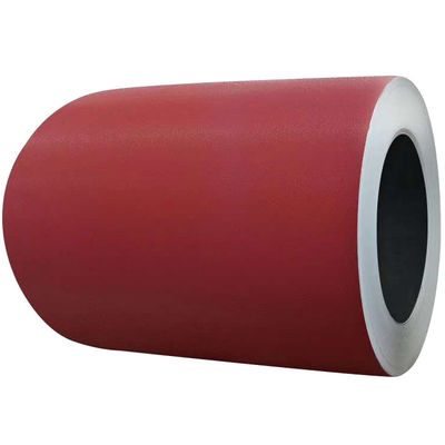 สีแดงเคลือบอัลลูมิเนียมโค้ล โล่อัลลูมิเนียม/แผ่น/แผ่นสําหรับกําแพงผ้าม่าน