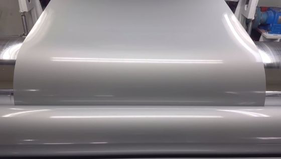 0.75mm X 36 ′′ สับสนธิ 3105 Kynar PVDF สีเทาแมท แลคอเรทอลูมิเนียมฟิลด์