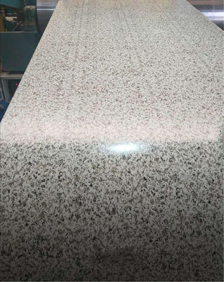 ALUMINUM ALLOY 3105 MARBLE DESIGNED MOTOR PPAL PE PVDF PAINTED ALUMINUM COIL PRE PAINTED ALUMINUM LEAF FOR ROOF