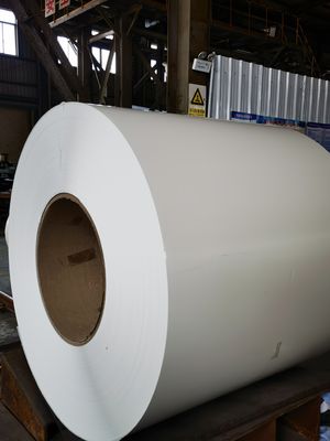 1.2mm × 1200mm 1000 ซีรีส์อลูมิเนียม สีขาวเคลือบโค้ล