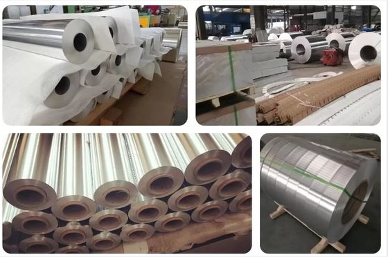 สารสกัด 8011 H22 เกรดความร้อน 0.08 มม ความหนา 200 มม ความกว้าง อลูมิเนียม Fin Stock สําหรับเครื่องปรับอากาศ ปีกแลกเปลี่ยนความร้อน
