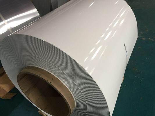 สารสกัด 3105 H24 ความร้อน 24 Gauge ขนาดหนา สีขาว สตู๊ก โลหะอัลลูมิเนียมสกัดสําหรับอาคาร