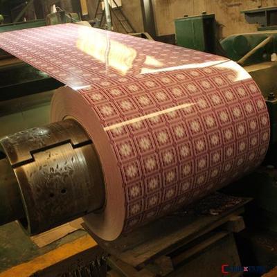 โลหะผสม 3003 รูปแบบหินอ่อนเคลือบอลูมิเนียมคอยล์ 24GA x 48 นิ้วแผ่นอลูมิเนียมทาสีล่วงหน้าสำหรับอาคารอาคาร