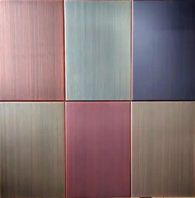 AA5083 การบําบัดพื้นผิวที่แปรง โคลิปอลูมิเนียมสีลวดลวด