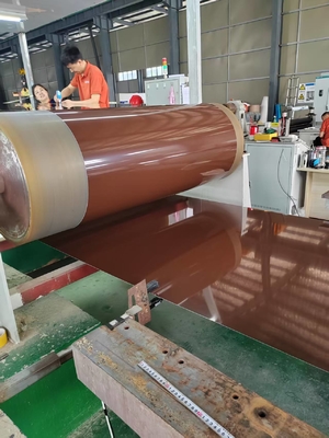 AA3003 H24 1.5MM โคลิปอลูมิเนียมเรียงสีก่อนสําหรับหลอดไฟและพลังงานแสงอาทิตย์