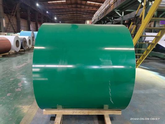 AA3003 H24 1.0MM โคลิปอลูมิเนียมเรียงสีก่อนสําหรับหลังคาอาคารโรงงาน