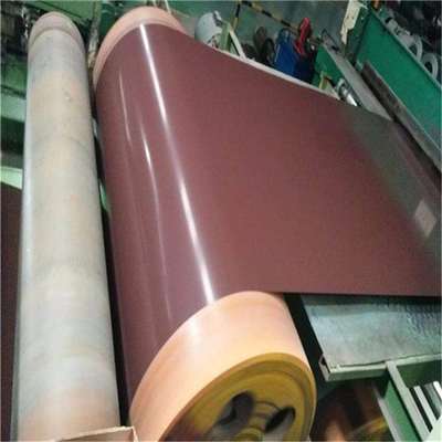 โลหะผสม 3105 0.28 มม. หนา 133 มม. สีแอนติสเครทสแตรตสแตรท