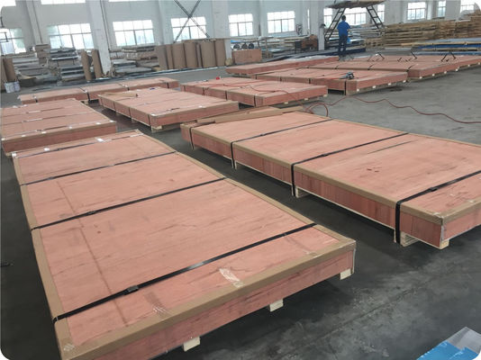 AA3105 H16 0.6MM แผ่นอลูมิเนียมเคลือบสีสำหรับประตูชัตเตอร์