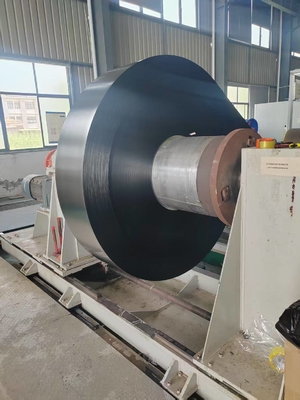 โลหะผสม 3105 สีดำหนา 0.65 มม. ความหนา 330 มม. PE PE Pre Pre Painted Aluminum Coil สำหรับการทำรางน้ำ