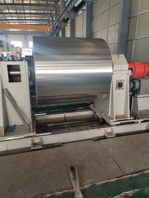 0.055 x 36inch อัลลอย 3105 Kynar PVDF Matte Grey RAL 7046 Color Pre-Painted Aluminum Coil สำหรับแผ่นหลังคาอลูมิเนียมผลิต