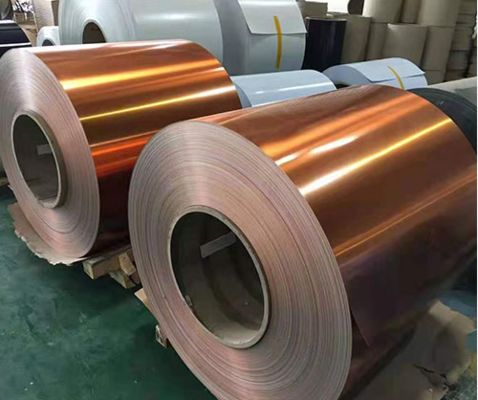 ขดลวดอลูมิเนียมเคลือบสีสำเร็จรูป Alloy 3003 หนา 0.18 มม. สำหรับทำแม่พิมพ์กรอบรูป