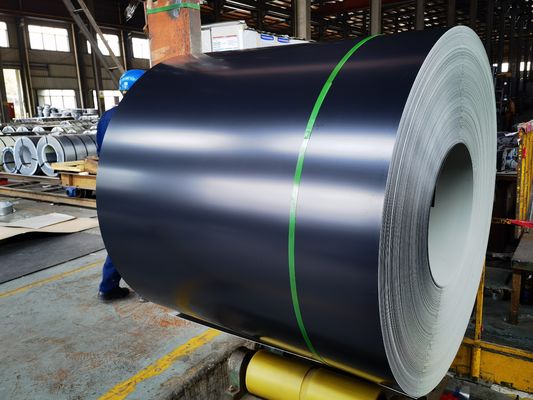 ขดลวดอะลูมิเนียมเคลือบสีสำเร็จรูป Alloy 3003 หนา 0.25 มม. สำหรับขอบประตูโรงรถสำหรับที่อยู่อาศัย