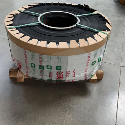 AA3003 H24 แผ่นอลูมิเนียมเคลือบสีดํากระจ่างสูงเคลือบพอลิเอสเตอร์ แผ่นอลูมิเนียมเคลือบสําหรับวัสดุถัง