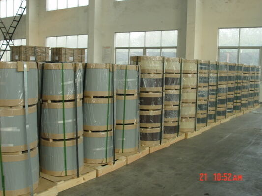 สารสกัดความหนา 1 มิลลิเมตร ทนทาน 3105 H24 โคลิปอลูมิเนียมสีลวดลวดพร้อมเคลือบสี PVDF สําหรับหลังคา