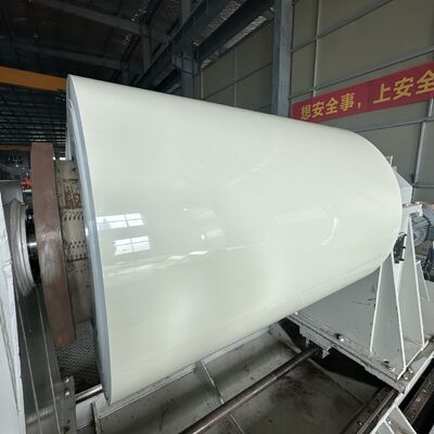 คอยล์อลูมิเนียมเคลือบสี PVDF อัลลอย 1050 H18 สำหรับตกแต่งอาคาร สีสั่งทำพิเศษ