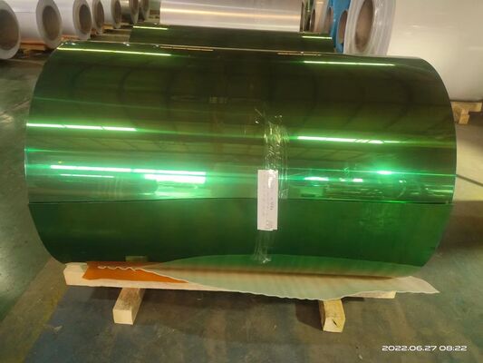 AA5052 H24 อลูมิเนียมคอยล์เคลือบสีสำเร็จรูปหนา 1.5 มม. สำหรับแผ่นตกแต่งประตูและหน้าต่าง