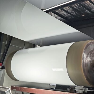 โลหะผสมตกแต่งอาคาร 1,060 H24 แผ่นอลูมิเนียมเคลือบสีหนา 0.30 มม. Ral 9016 ผลิตแผงคอมโพสิตอลูมิเนียม