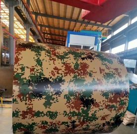 รูปแบบ Disruptive Prepainted อลูมิเนียมแผ่นสำหรับหลังคาก่อสร้าง
