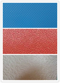 พื้นผิวพื้นผิวโลหะผสม 1050 แผ่นอลูมิเนียมเคลือบสีสำหรับตู้ครัว