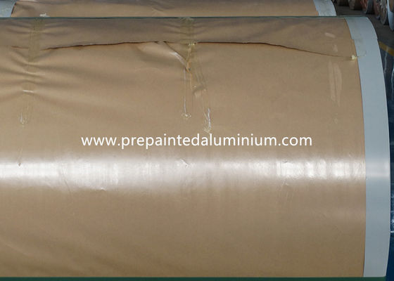 PE PVDF 0.2 ถึง 1.6 มม. อลูมิเนียมเคลือบสีล่วงหน้า A3105 H26 1100 3003 5050 Series