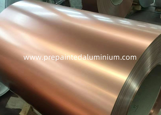 PE / PVDF / SMP อัลลูมิเนียมเรียงเรือนกระดาษอัลลูมิเนียมสําหรับหลังคาคลังสินค้า